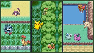 Pokémon Ecological Analysis - Kanto: Pallet town to Pewter City