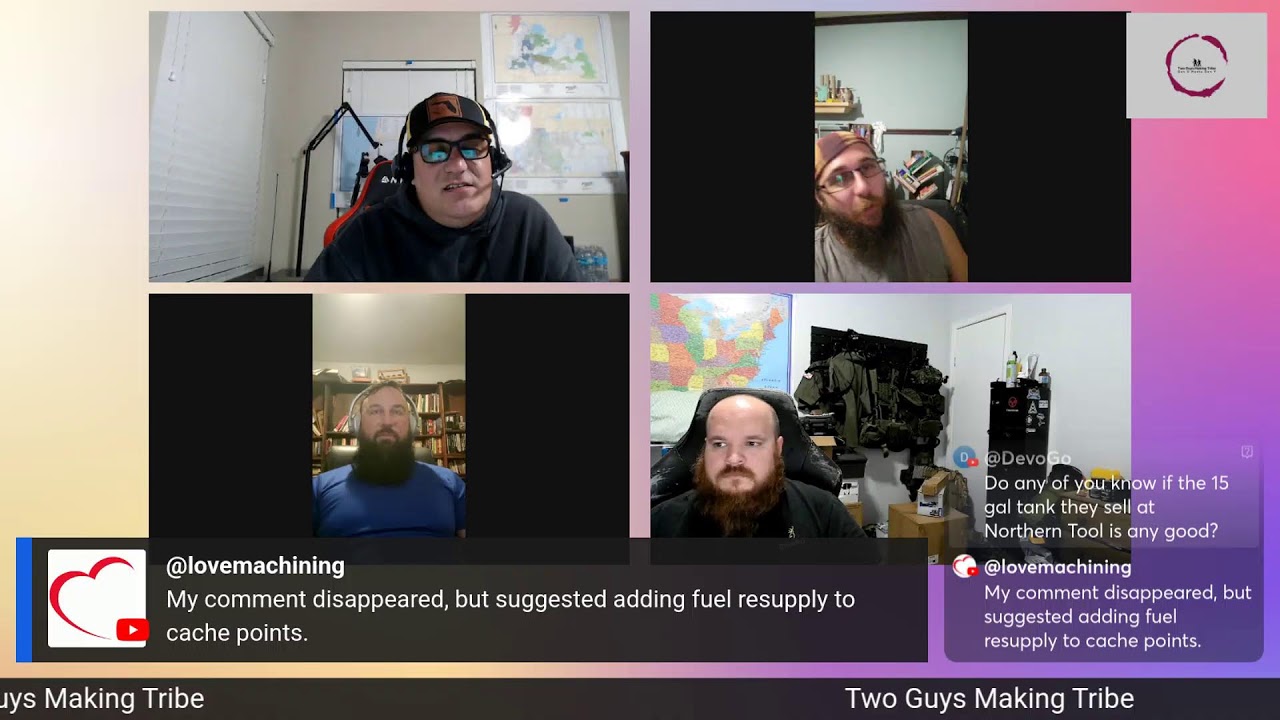 TGMT Live! - Episode 22 - Relocating & Supply Cache Placement