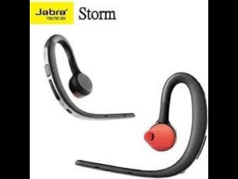 Jabra Storm Bluetooth Headset mic Real life Review (with mic quality under windy conditions)
