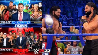 WWE 2K22 My GM Mode - Tag Team Championship In MyGM Mode #1