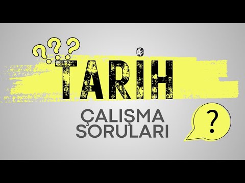 Tarih Çalışma Soruları II