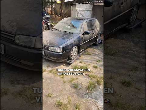 A Volkswagen Gol Turbo! Vin Diesel's car! #car #abandoned #turbo