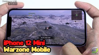 iPhone 12 Mini test game Call of Duty Warzone Mobile | Apple A14 Bionic