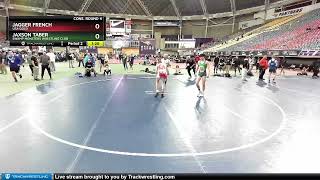 120 Lbs Cons. Round 4 - Jagger French, USA Gold Vs Jaxson Taber, Swamp Monsters Wrestling Club 65f