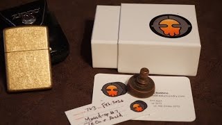 One Of A Kind Steve Robbins FiddleFoundry EDC Pocket Top and Zippo from Massdrop.com