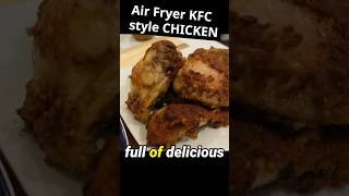 🍗🍟Easy air fryer KFC style FRIED CHICKEN with FRIES: Ninja Foodi DualZone Airfryer cooking time
