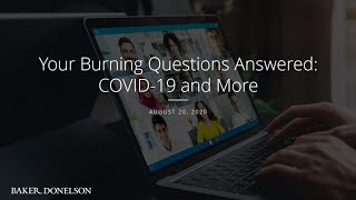 Your Burning Questions Answered: COVID-19 and More