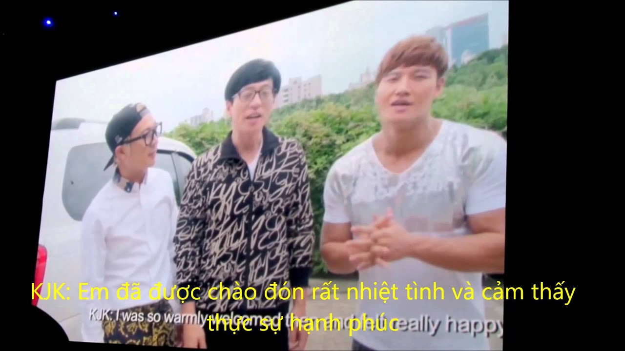 [Vietsub] Greetings to Lee Kwang Soo's fanmeeting in Singapore