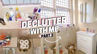 declutter with me   pt 2 : organising my bathroom