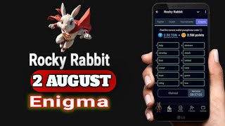 Rocky Rabbit Enigma reward | Rocket Rabbit Combo | Rocky Rabbit Enigma New Features Solve 2 AUGUST screenshot 3