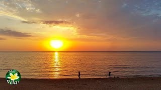 Calm Sea and Relaxing Sound of the Surf at Dawn