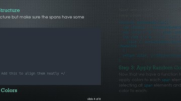 How to Randomly Change the Color of Each Element Within a Class Using JavaScript