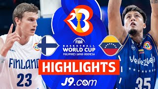 Finland 🇫🇮 vs Venezuela 🇻🇪 | J9 Highlights