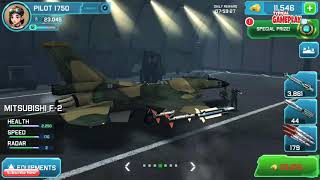 #10 Ace Fighter Modern Air Combat Game (by Parsis Games) Typical Android Gameplay (HD). screenshot 3