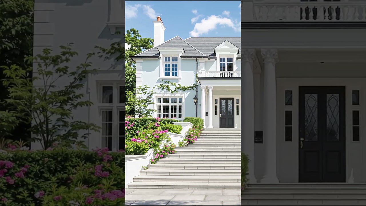 Dream Home Timeless Georgian Architecture & Vibrant Colors