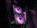 Non. Le rose ne fait pas girly, et ce PC sur mesure en est la preuve 😉#pcgamer #hardware #rtx5080