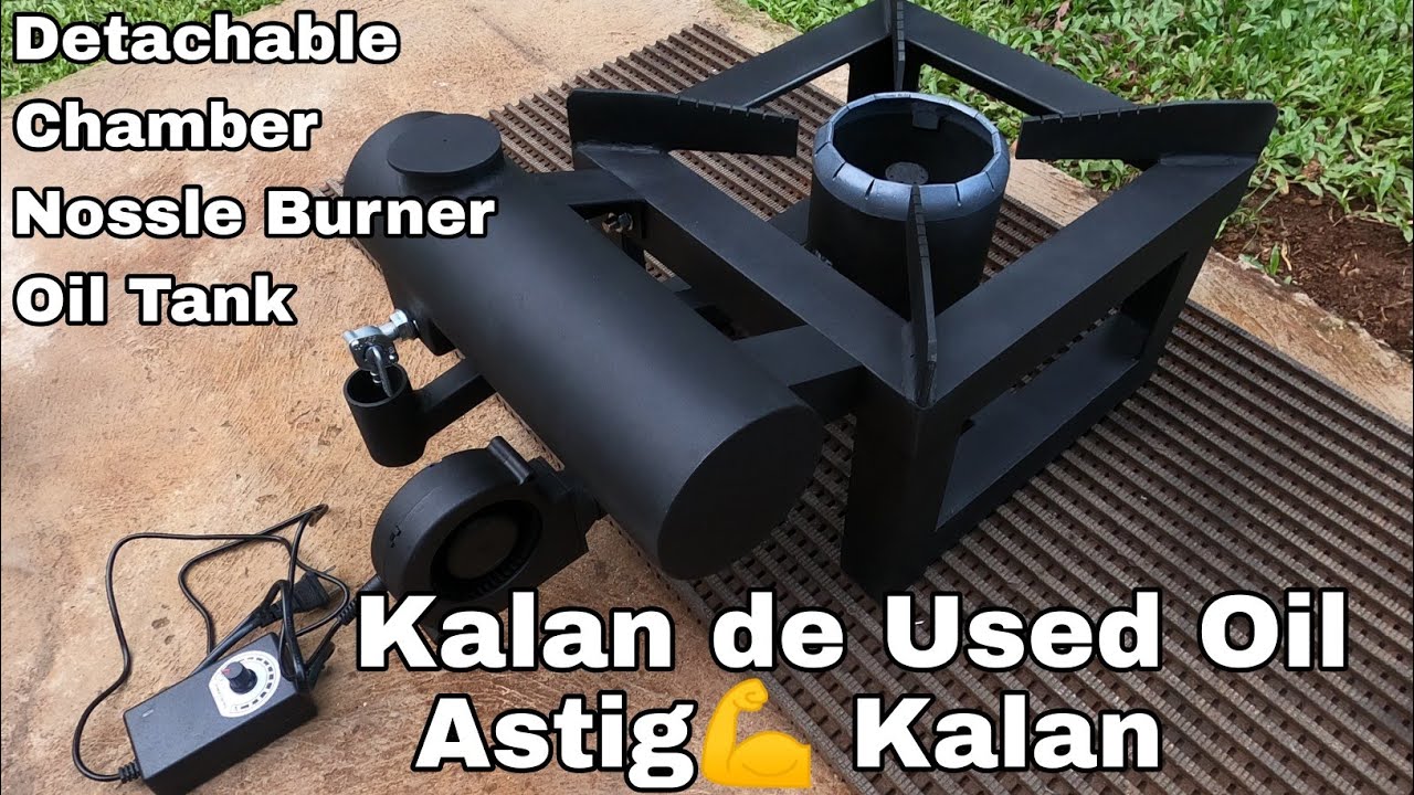 Paano i assemble ang bagong Detachable na Kalan de Used Oil Single Burner