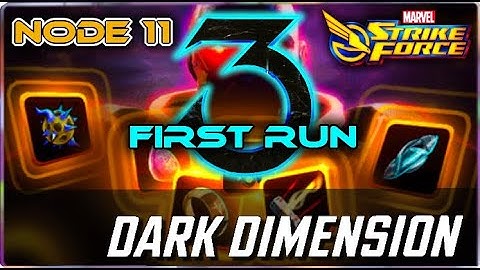 Dark Dimension 3 | Node 11 | Complete Walk Through | Marvel Strike Force | MSF | DD3