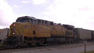 UP empty coal passes through Reserve, LA