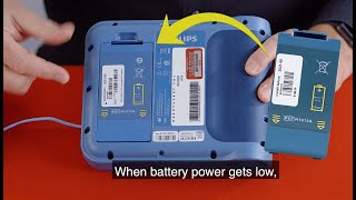 How to Change the FRx Defibrillator Battery
