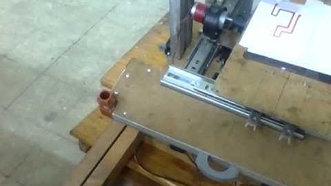 My first home made CNC machine with Arduino&L298 motor driver
