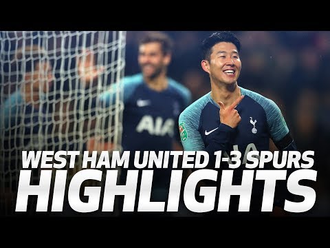 HIGHLIGHTS | West Ham United 1-3 Spurs (Carabao Cup Fourth Round)