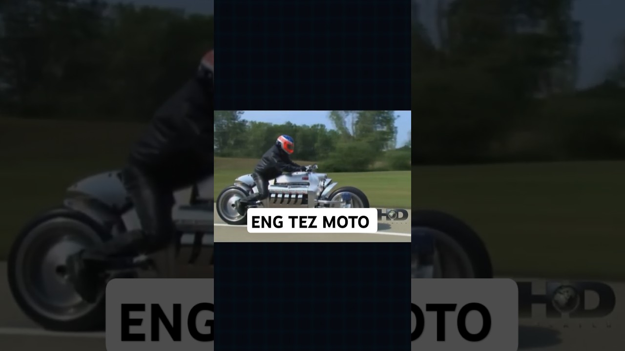 Dunyodagi eng tez moto 550km/h tezlik 