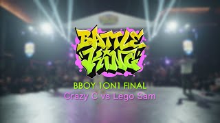 Download Lagu Crazy C vs Lego Sam | Final | Bboy 1on1 | Battle King 2024 MP3
