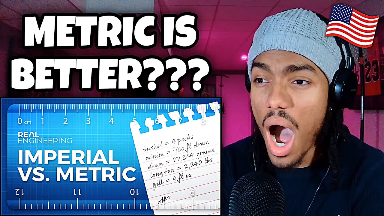 AMERICAN REACTS To Is The Metric System Actually Better?