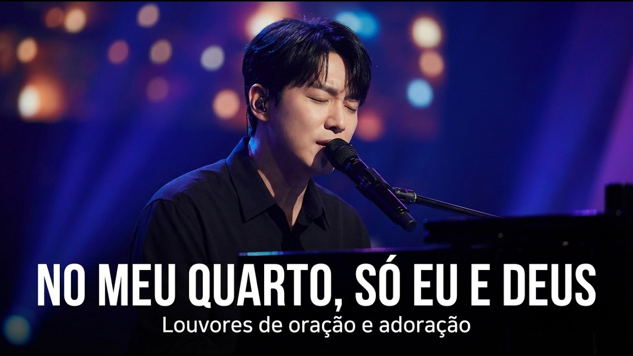 NO MEU QUARTO, SÓ EU E DEUS / Louvores Que Tocam O Coração/ Oração Cantada/ Clipe Oficial/ 4K