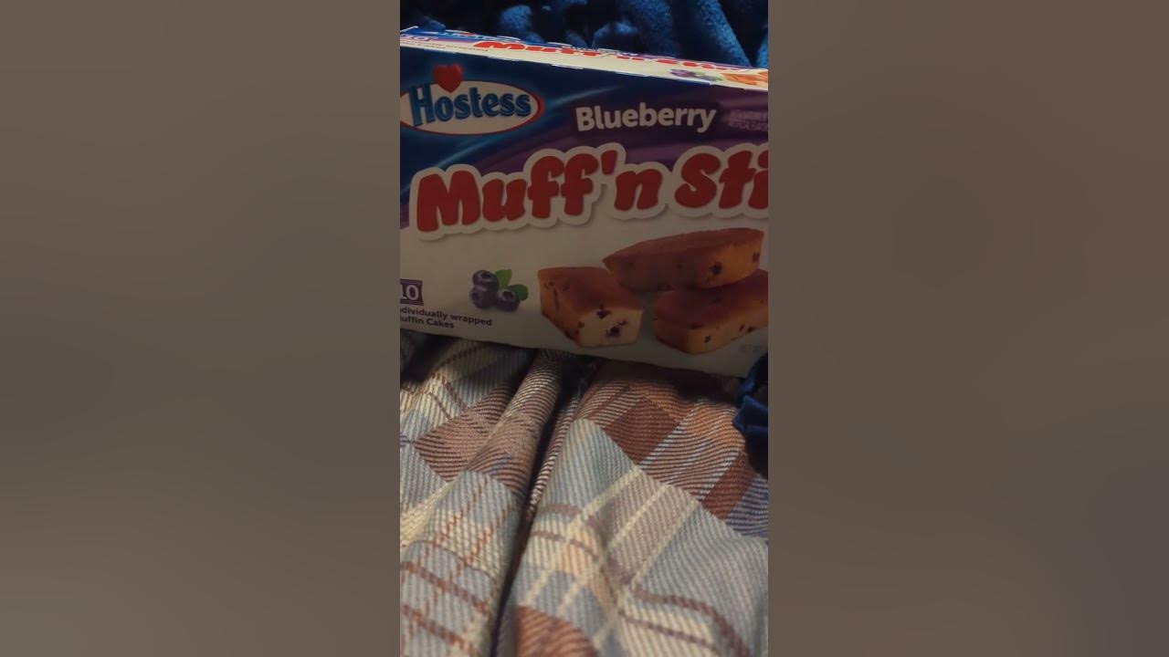 Hostess Muff'n Stix Blueberry Review! YouTube
