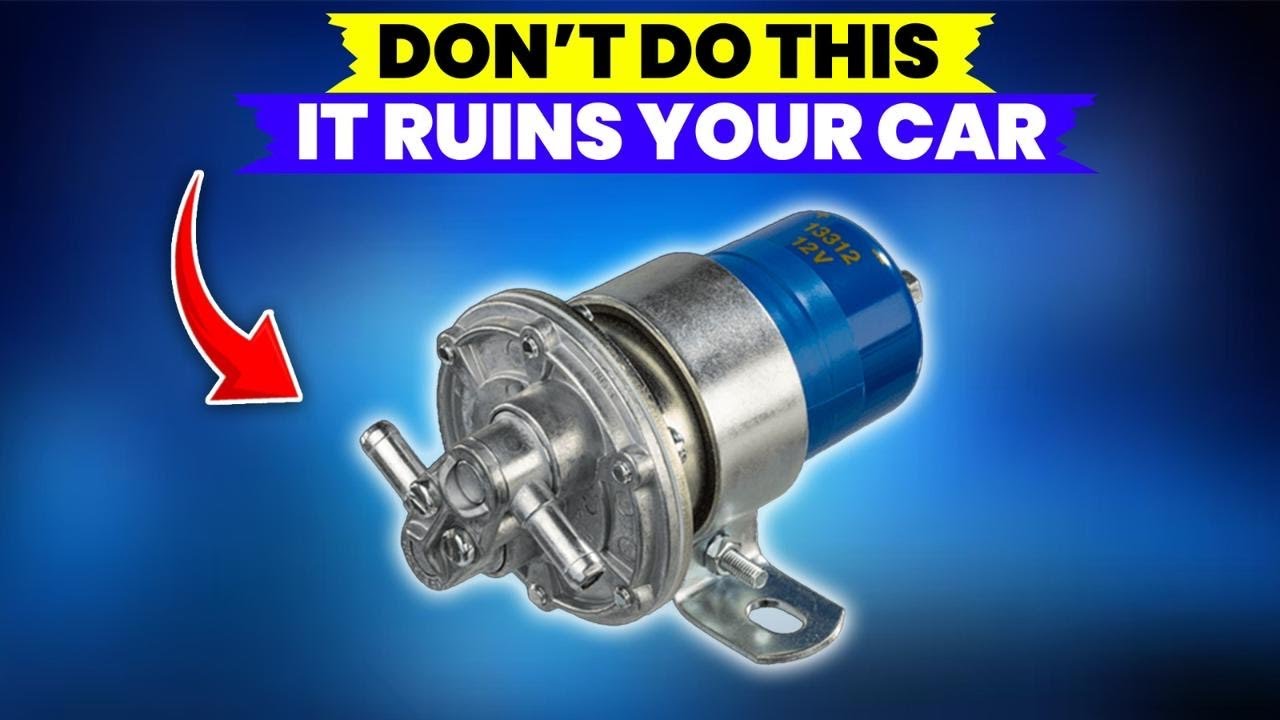 13 Bad Fuel Pump Symptoms That Could KILL Your Car