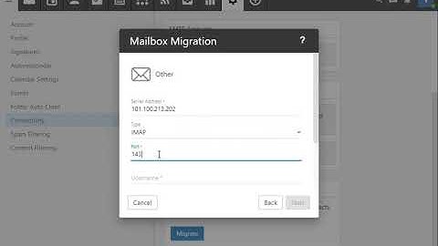 How to migrate your old emails to the new Smartermail Server