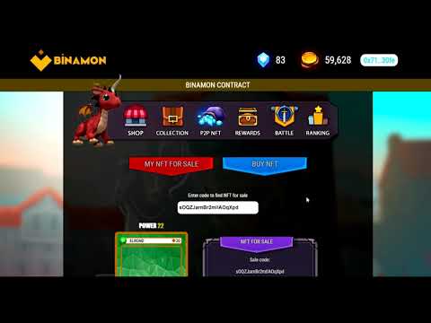 ⭐️How to trade NFT on Binamon Metaverse?P2P Trade with Escrow Smart