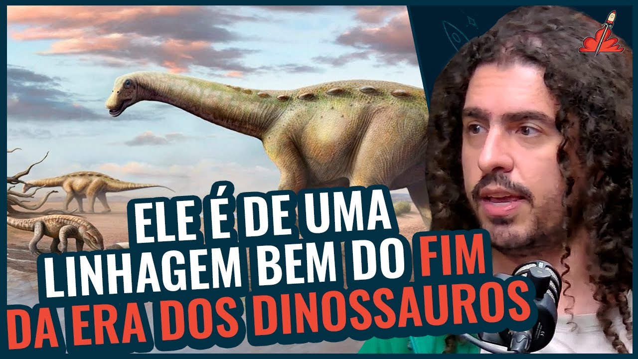 DINOSSAURO que DESCOBRIRAM no BRASIL