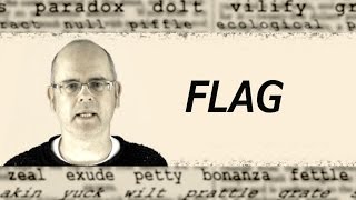 What does FLAG mean English word definition