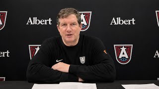 Atlanta Dream Post-Game Press Conference - Coach Karl Smesko after “BIG” Win versus WNBA Champs