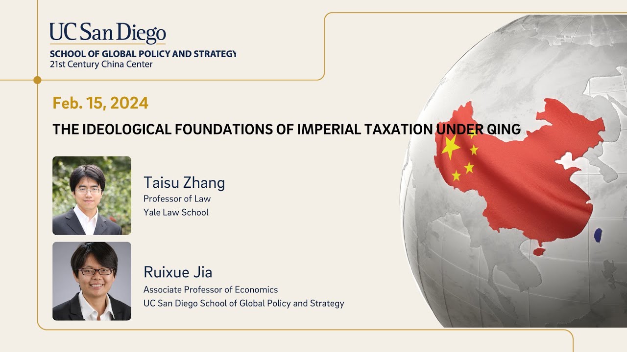 The Ideological Foundations of Imperial Taxation Under Qing