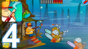 Swamp Attack - Gameplay Walkthrough Episode 4 (iOS, Android)