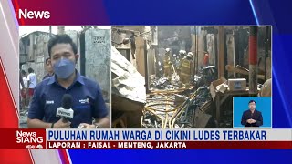 Puluhan Rumah Warga di Cikini Ludes Terbakar  #iNewsSiang 27/09
