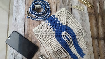 A Wonderful Knitting Pattern| DIY Macrame Bag Tutorial | Easy and Simple Knot Tutorial| Step by Step