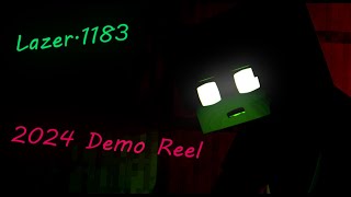 [Blender] | My Demo Reel for 2024 | Lazer.1183 | #animation #demoreels #minecraft