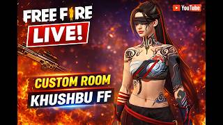 🔴FREE FIRE LIVE UNLIMITED CUSTOM ROOMS FF GIVEAWAY#giveaway #classyff #fflive#girlgamer #trending