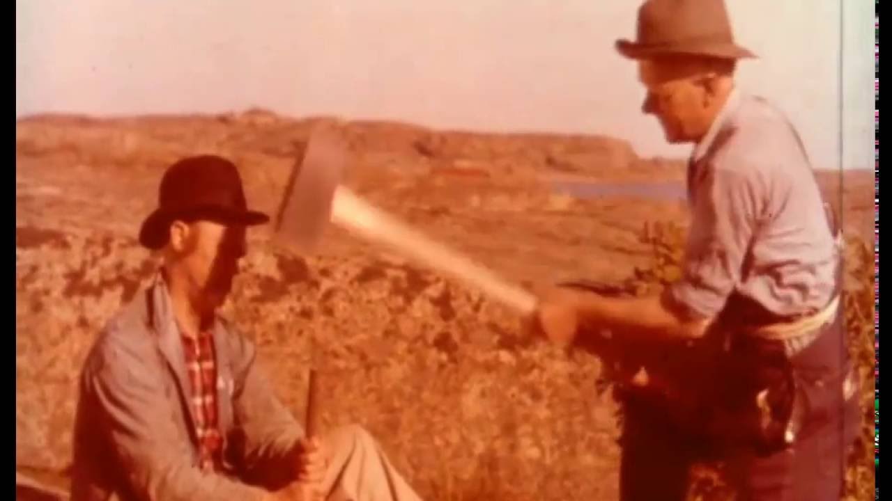 Petterøes karvet blad ekstra lett  med feisel og slegge