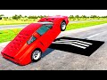 8Instant 1440 MPH Blast: Which BeamNG Car Survives the Farthest?! #78