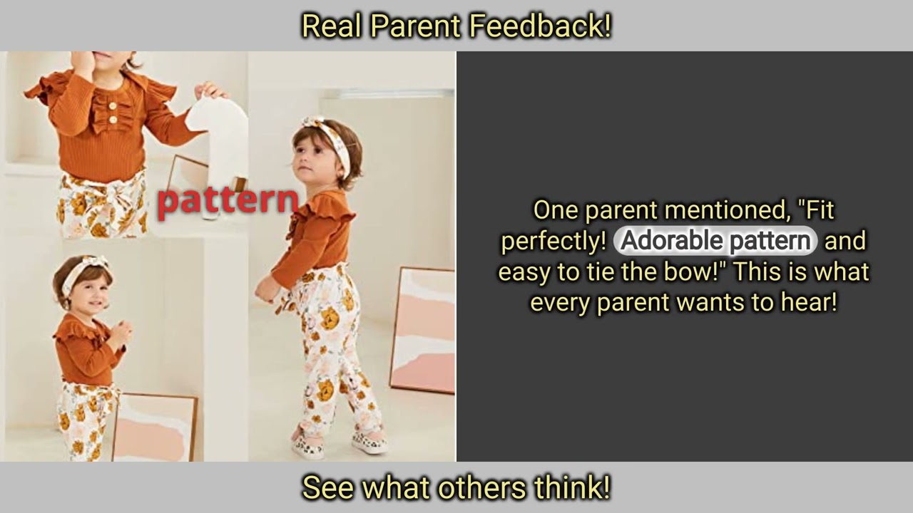 Kislio Newborn Baby Girls Clothes Review: The Perfect Outfit Set for Your Little One!