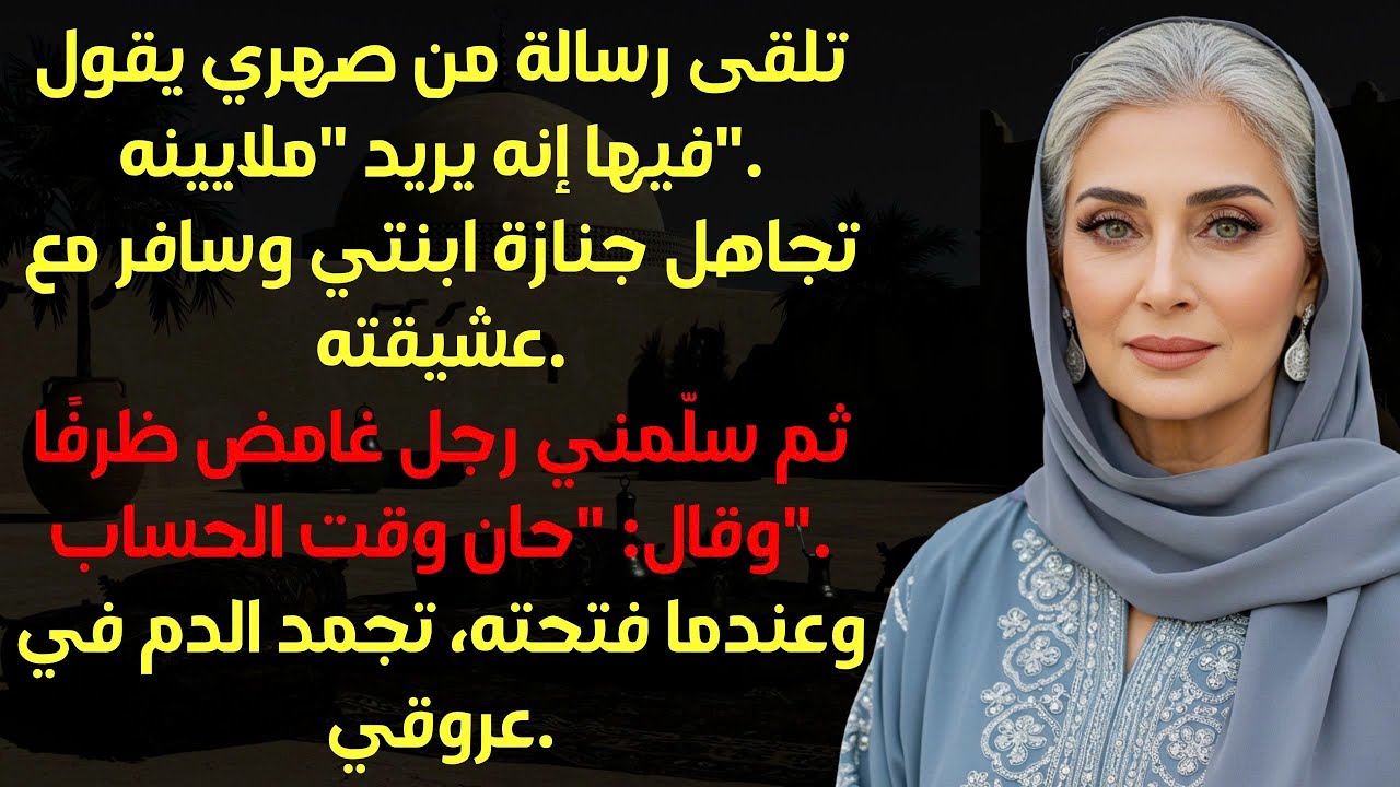 تخلف صهري عن جنازة ابنتي ليسافر مع عشيقته، لكن في تلك الليلة حدث ما لم يتوقعه أحد