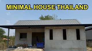 Minimal House In Thailand 75% Done In 45 Days
