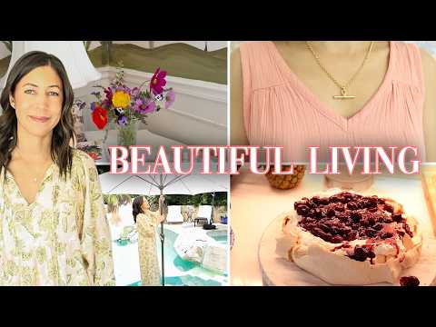 An Elegant Summer Weekend | Dinner Party Prep, Style & Hosting
