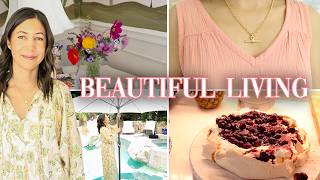 An Elegant Summer Weekend | Dinner Party Prep, Style & Hosting